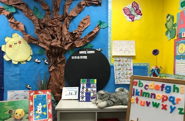 VPK learning activity at Leading Learners Academy